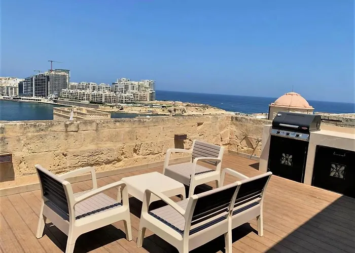 Apartamento King's Penthouse With Sea View Terraces